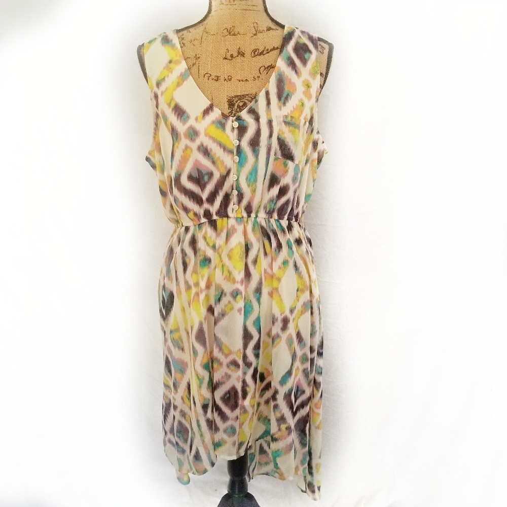 Bar III High Low Dress